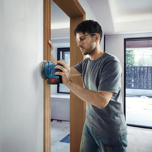 Акумулаторен ексцентършлайф BOSCH GEX 185 Solo Professional