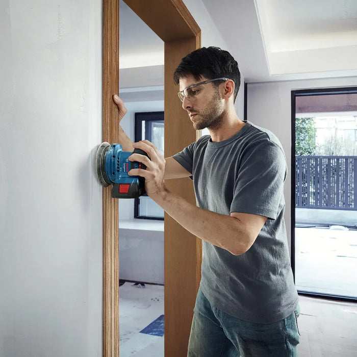 Акумулаторен ексцентършлайф BOSCH GEX 185 Solo Professional