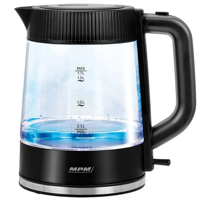 АКУМУЛАТОРЕН СТЪКЛЕН ЧАЙНИК MPM MCZ-117