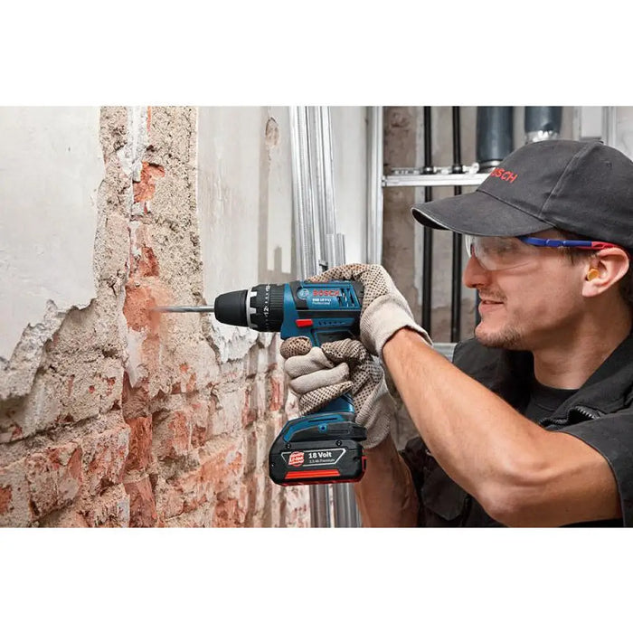 Акумулаторен ударен винтоверт Bosch Blue GSB 183 c 2x2Ah