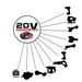 АКУМУЛАТОРЕН МИНИ ШЛАЙФ 20V INVENTIV