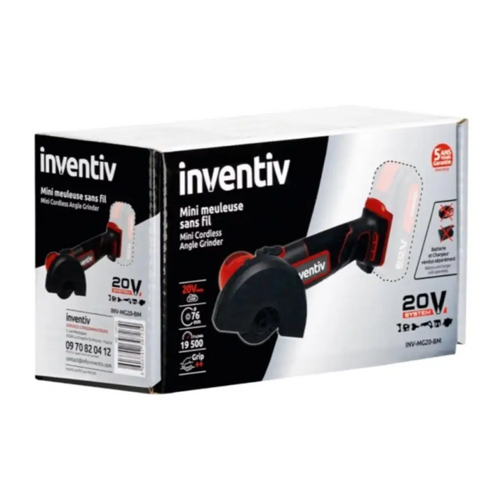 АКУМУЛАТОРЕН МИНИ ШЛАЙФ 20V INVENTIV