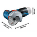 АКУМУЛАТОРЕН ЪГЛОШЛАЙФ BOSCH GWS 12V-76