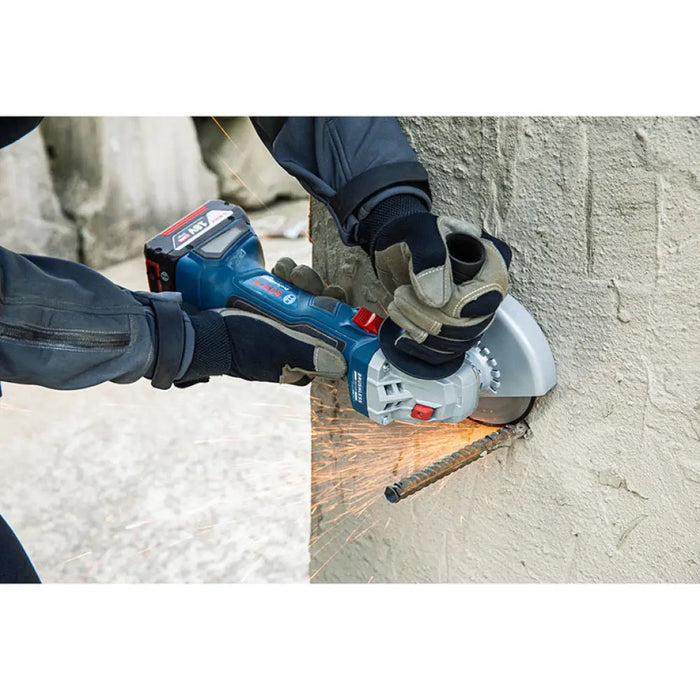 АКУМУЛАТОРЕН БЕЗЧЕТКОВ ЪГЛОШЛАЙФ BOSCH PROFESSIONAL GWS 180