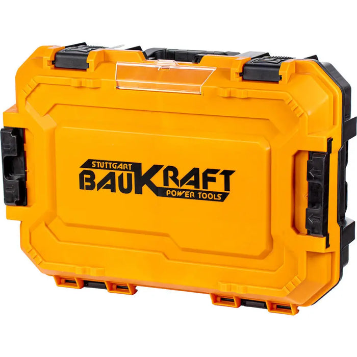 Акумулаторен безчетков ъглошлайф Baukrаft BK-ВАG73 + 2х4Аh