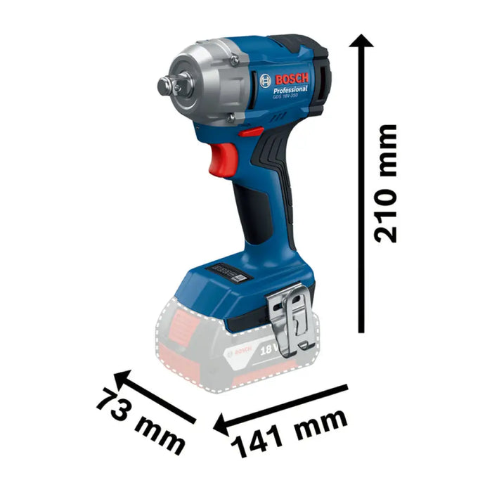 АКУМУЛАТОРЕН ГАЙКОВЕРТ BOSCH PROFESSIONAL GDS 18V-350 18 V