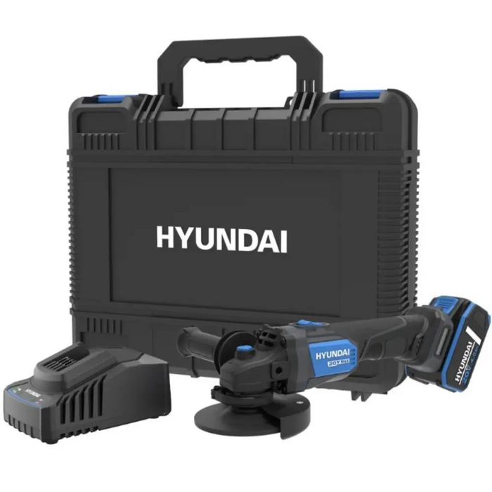 АКУМУЛАТОРЕН ЪГЛОШЛАЙФ HYUNDAI AG20X-125