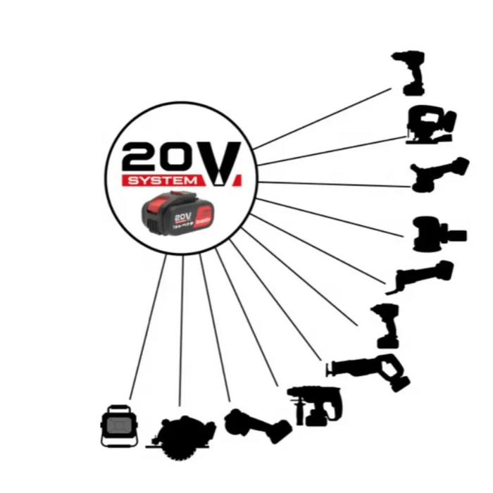 АКУМУЛАТОРЕН ПРОБОДЕН ТРИОН 20V INVENTIV