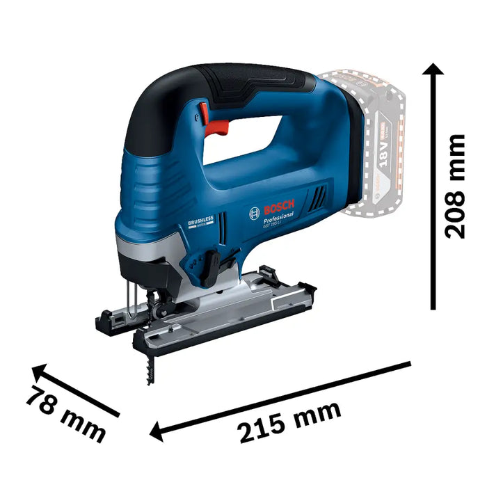 Акумулаторен прободен трион Bosch blue GST 185 Solo