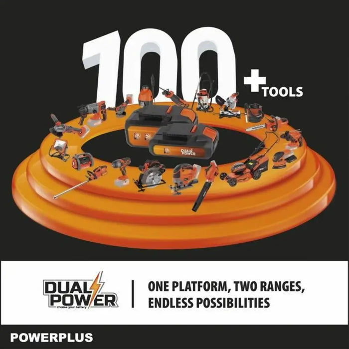 Акумулаторен верижен трион Powerplus 35 cm