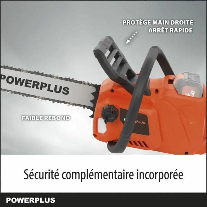 Акумулаторен верижен трион Powerplus 35 cm