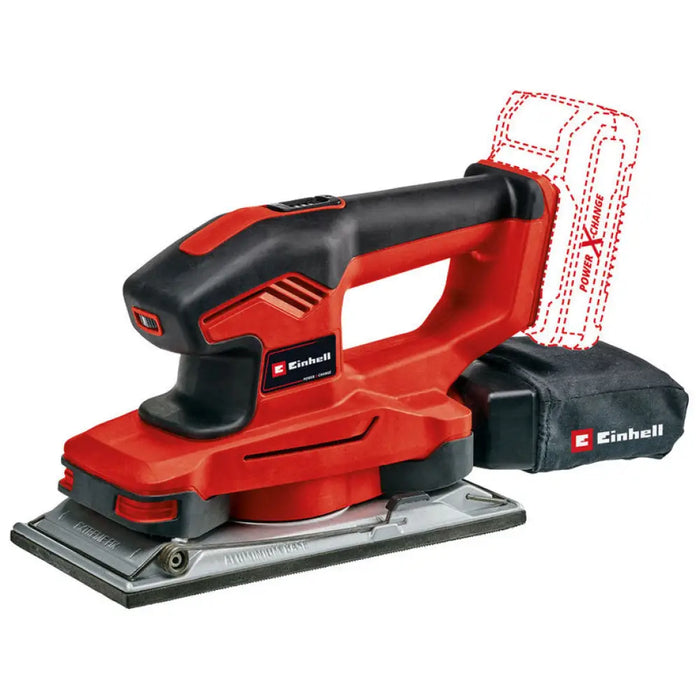 АКУМУЛАТОРЕН ВИБРОШЛАЙФ EINHELL TE-OS 18/230 PXC 18 V БЕЗ