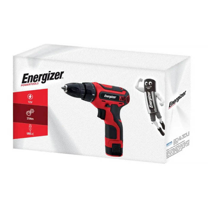 АКУМУЛАТОРЕН ВИНТОВЕРТ ENERGIZER 12V
