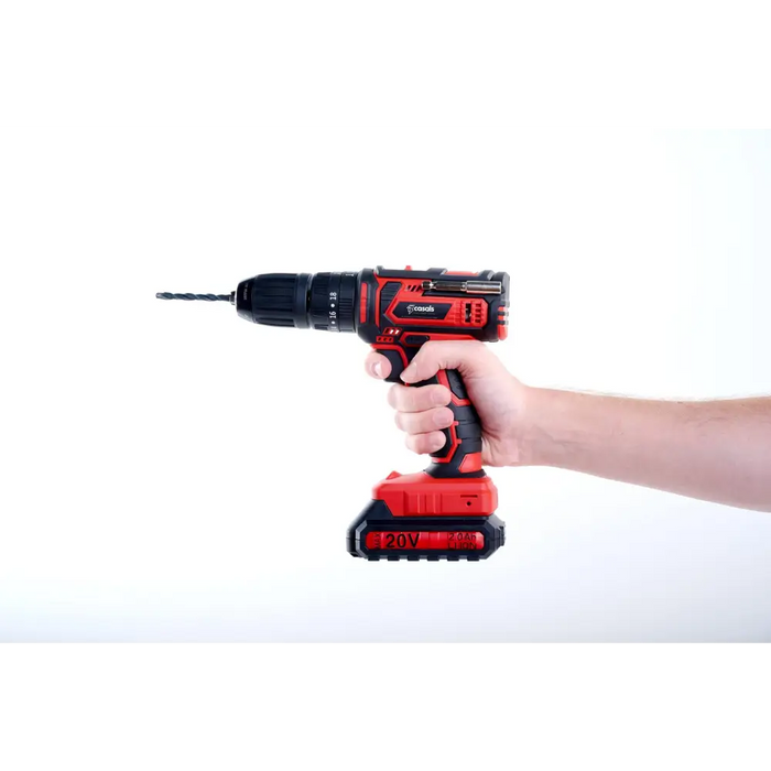 Акумулаторен винтоверт/бормашина 20V CASALS CID2050B