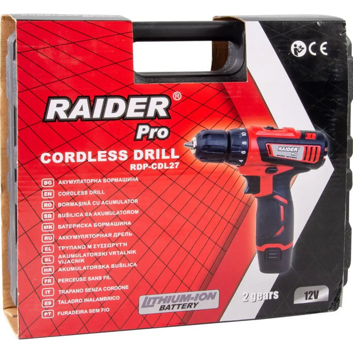 АКУМУЛАТОРЕН ВИНТОВЕРТ RDP-CDL27 12V