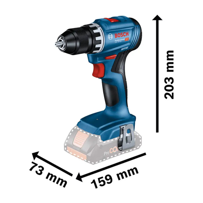 АКУМУЛАТОРЕН БЕЗЧЕТКОВ КОМПЛЕКТ BOSCH PROFESSIONAL 18 V