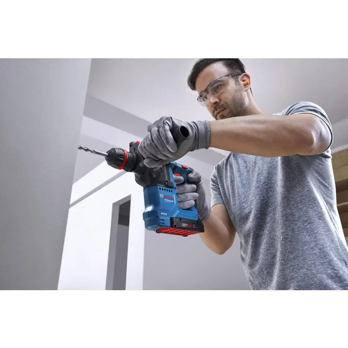 Акумулаторен безчетков перфоратор Bosch Blue GBH 18V-18 solo