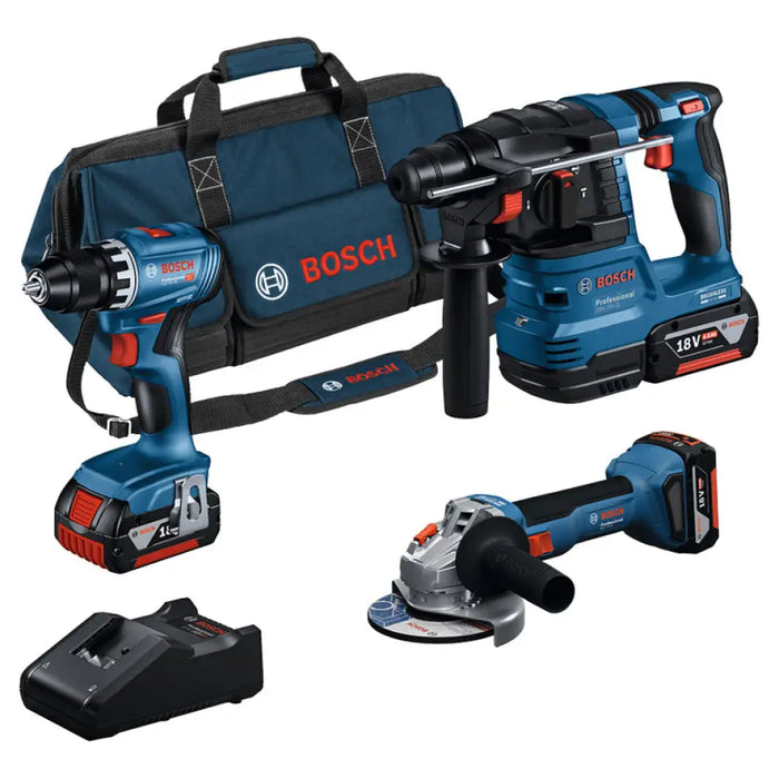 АКУМУЛАТОРЕН БЕЗЧЕТКОВ КОМПЛЕКТ BOSCH PROFESSIONAL 18 V