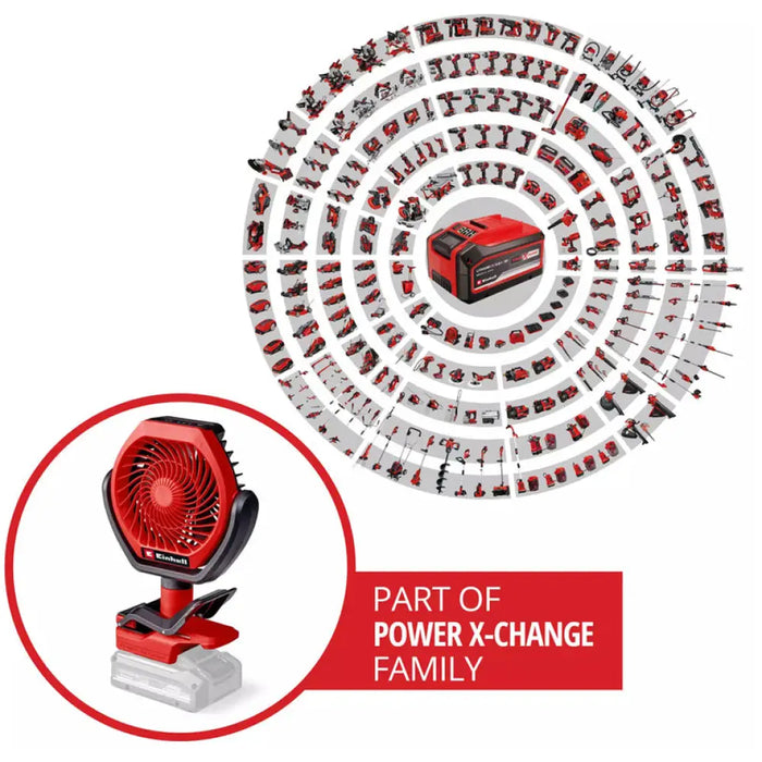 АКУМУЛАТОРЕН ВЕНТИЛАТОР EINHELL GC-CF 18/110 Li - Solo PXC