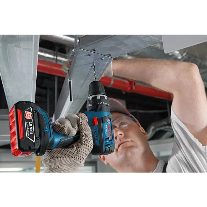 Акумулаторен ударен винтоверт Bosch Blue GSB 183 c 2x2Ah