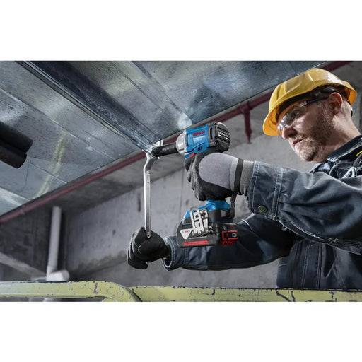 Акумулаторен безчетков ударен гайковерт Bosch Blue GDS