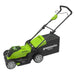 Акумулаторна косачка 40V 41 cm Greenworks G40LM41 - 2504707