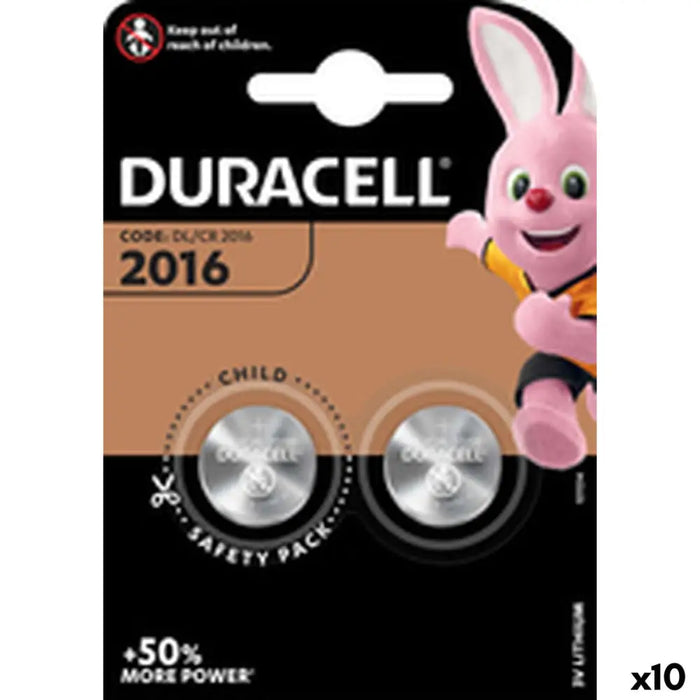 Акумулаторна батерия DURACELL DL2016 K2 3 V (10 броя)