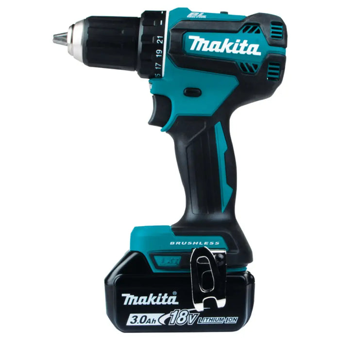 АКУМУЛАТОРНА БЕЗЧЕТКОВА БОРМАШИНА MAKITA DDF485RFJ 18 V
