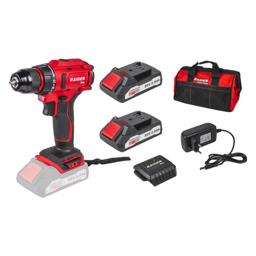 АКУМУЛАТОРНА БЕЗЧЕТКОВА БОРМАШИНА RAIDER PRO RDP-PBCDI20 20