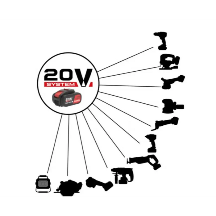 АКУМУЛАТОРНА БОРМАШИНА INVENTIV 20V 140N