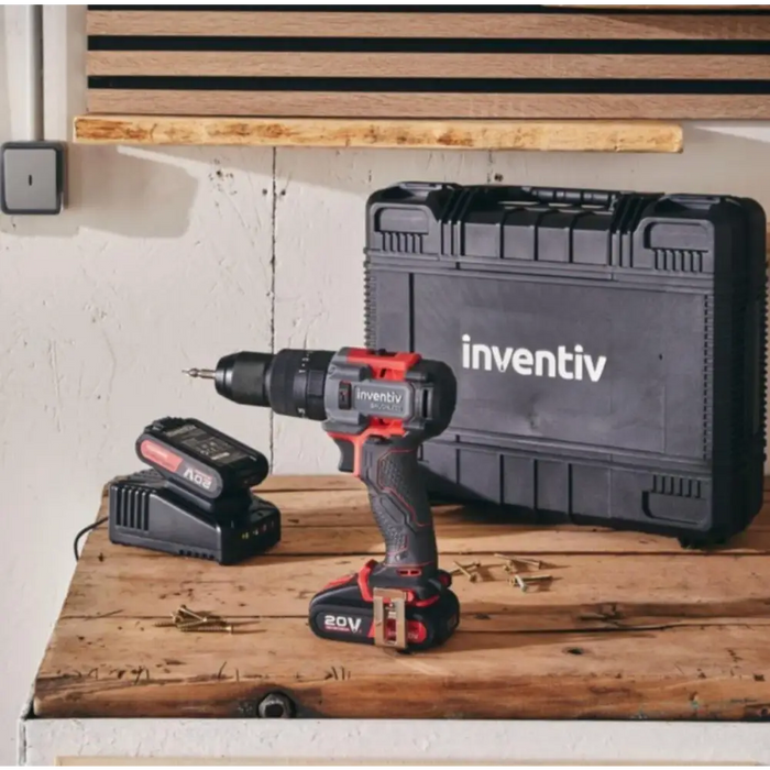 АКУМУЛАТОРНА БОРМАШИНА INVENTIV 20V 60N