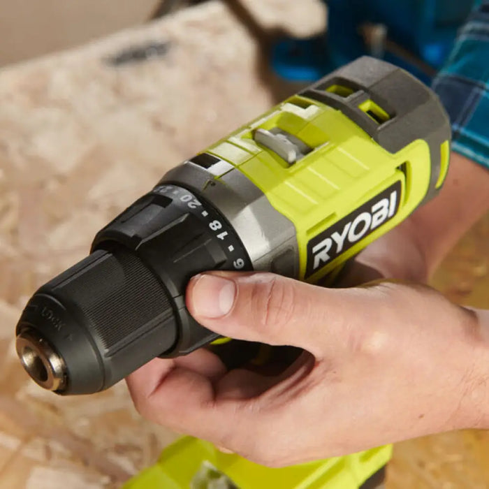 АКУМУЛАТОРНА БОРМАШИНА RYOBI RDD18-0 18 V 52.00 nm БЕЗ
