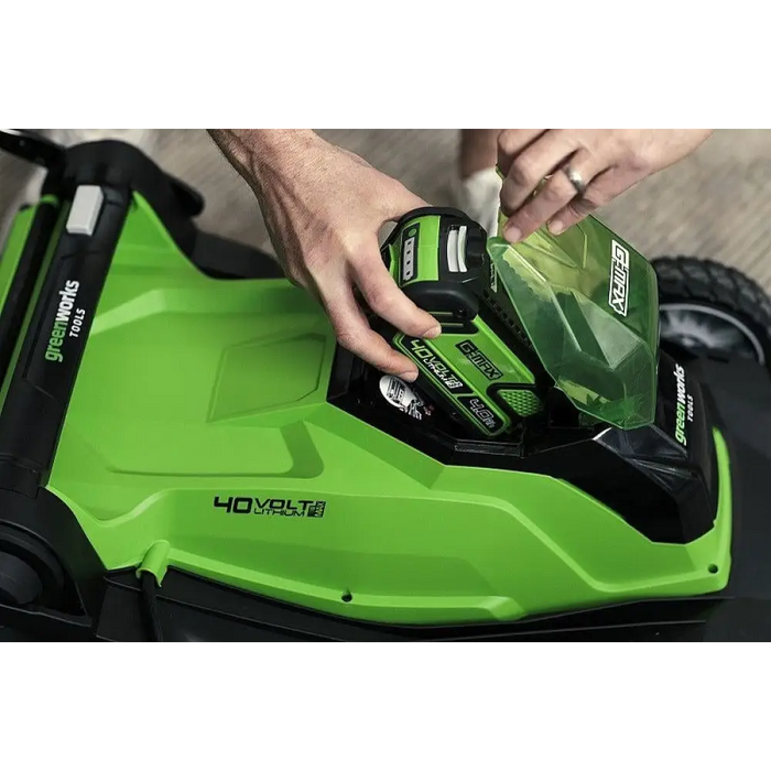 Акумулаторна косачка 40V 41 cm Greenworks G40LM41 - 2504707