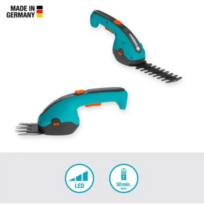 АКУМУЛАТОРНА НОЖИЦА ЗА ТРЕВА GARDENA