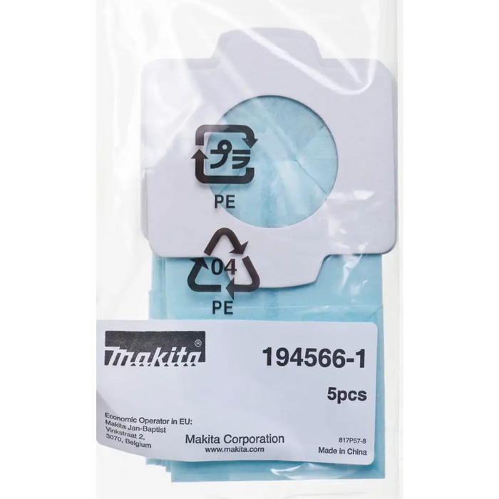 Акумулаторна прахосмукачка Makita DCL182ZB синя