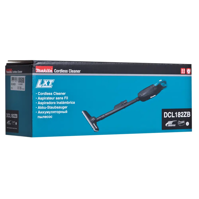 Акумулаторна прахосмукачка Makita DCL182ZB синя