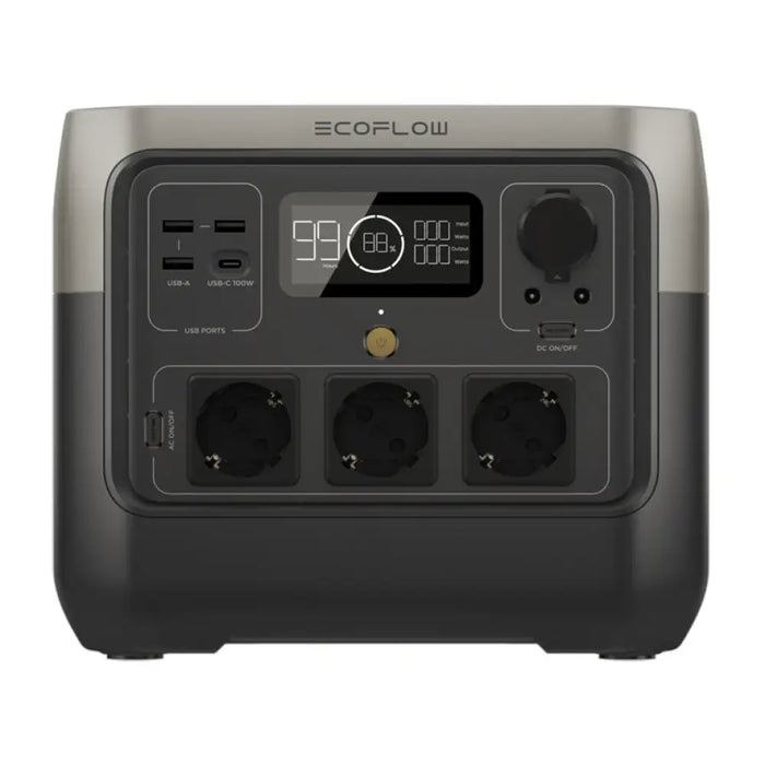 АКУМУЛАТОРНА СОЛАРНА СТАНЦИЯ 800W ECOFLOW RIVER PRO