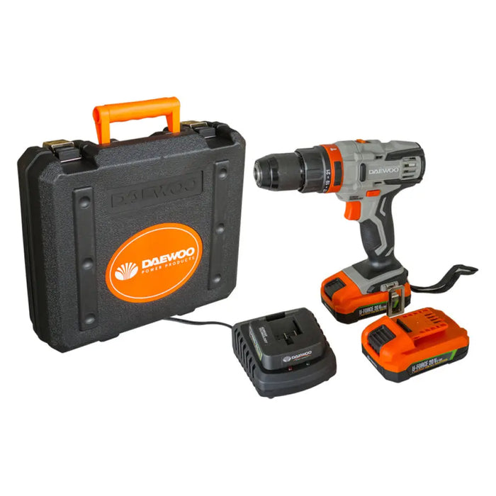 АКУМУЛАТОРНА УДАРНА БОРМАШИНА DAEWOO DALD18-M1-KIT 20 V