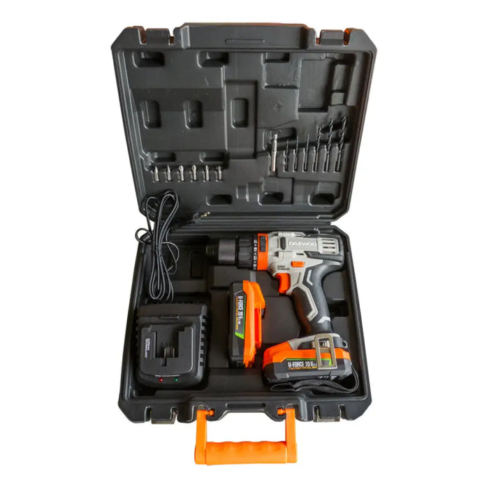 АКУМУЛАТОРНА УДАРНА БОРМАШИНА DAEWOO DALD18-M1-KIT 20 V