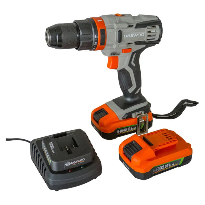 АКУМУЛАТОРНА УДАРНА БОРМАШИНА DAEWOO DALD18-M1-KIT 20 V