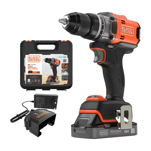 АКУМУЛАТОРНА БОРМАШИНА BLACK&DECKER BLD682D1XK 18 V 50.00