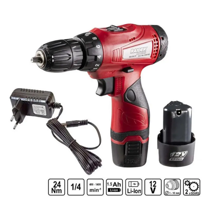 АКУМУЛАТОРНА БОРМАШИНА RD-CDL35 12V