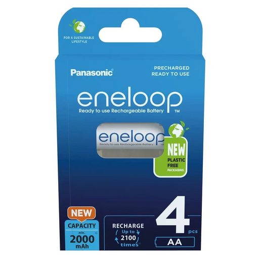 Акумулаторни батерии PANASONIC ENELOOP AA 2000 mAh 4 szt