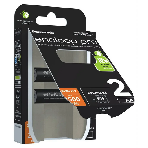 Акумулаторни батерии PANASONIC ENELOOP PRO AA 2500 mAh 2