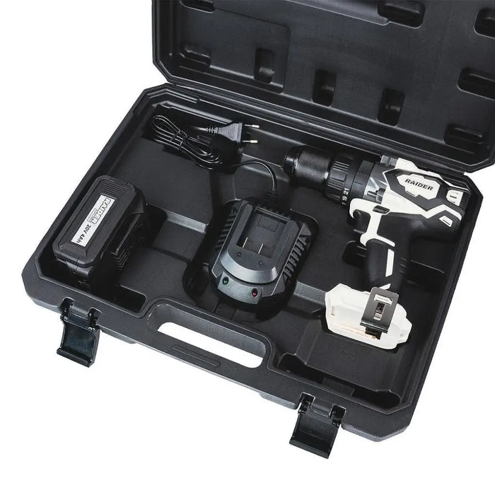 Акумулаторна безчеткова ударна бормашина Raider RDI-CDB03W