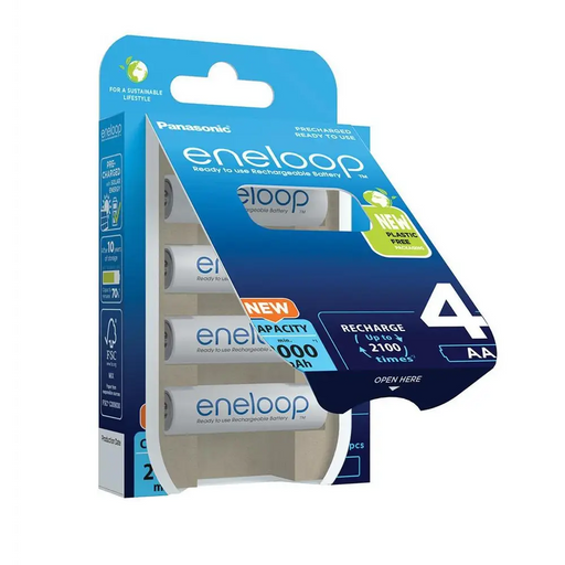 Акумулаторни батерии PANASONIC ENELOOP AA 2000 mAh 4 szt