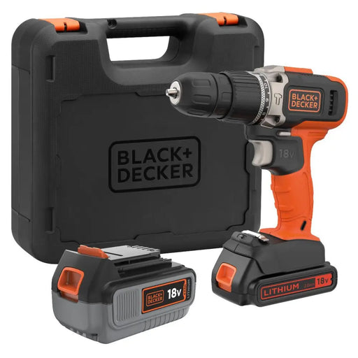 АКУМУЛАТОРНА БОРМАШИНА 18V BLACK&DECKER