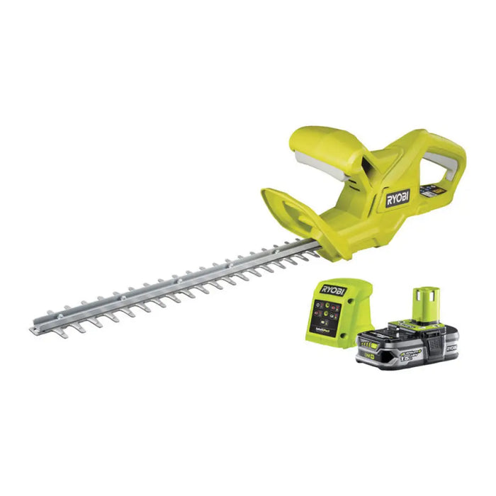 АКУМУЛАТОРЕН ХРАСТОРЕЗ RYOBI RY18HT40A-115 SET