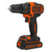 АКУМУЛАТОРНА БОРМАШИНА BLACK&DECKER BDCDD186K-QW 18 V 40.00