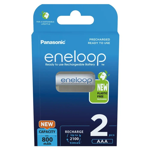 Акумулаторни батерии PANASONIC ENELOOP AAA 800 mAh 2 szt